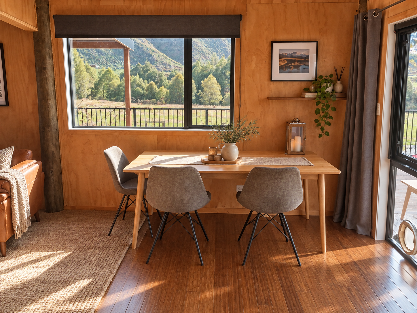 Dining area at Wilderbliss farm stay