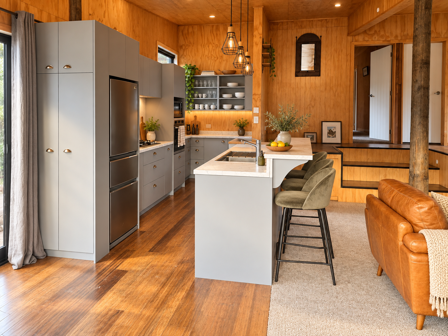 Kitchen at Wilderbliss farm stay