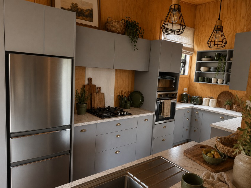 Kitchen at Wilderbliss farm stay